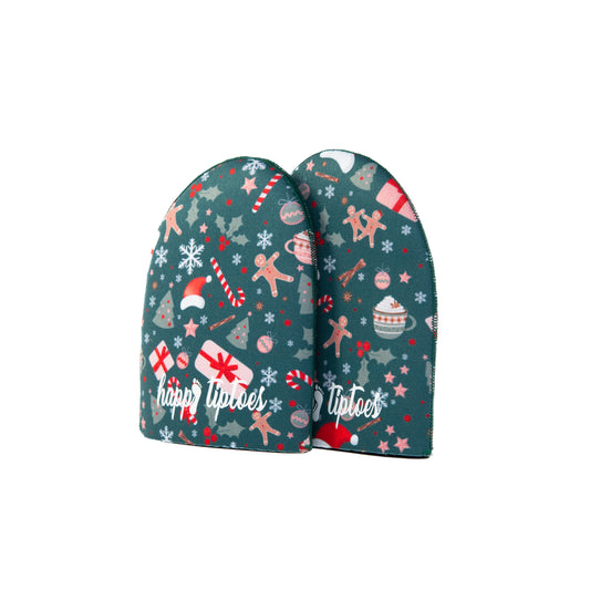 Zehenwärmer - mit Weihnachtsmuster