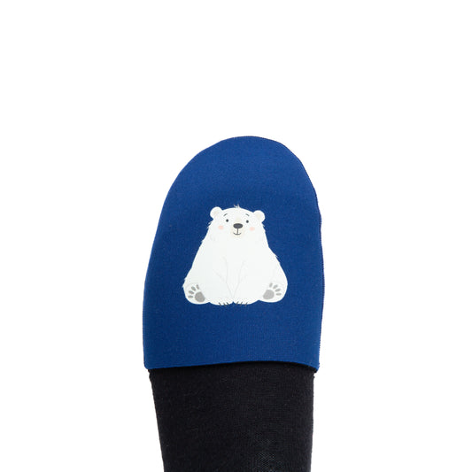 Zehenwärmer - mit Eisbär