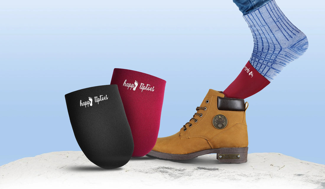 Zehenwärmer gegen kalte Zehen von happytiptoes