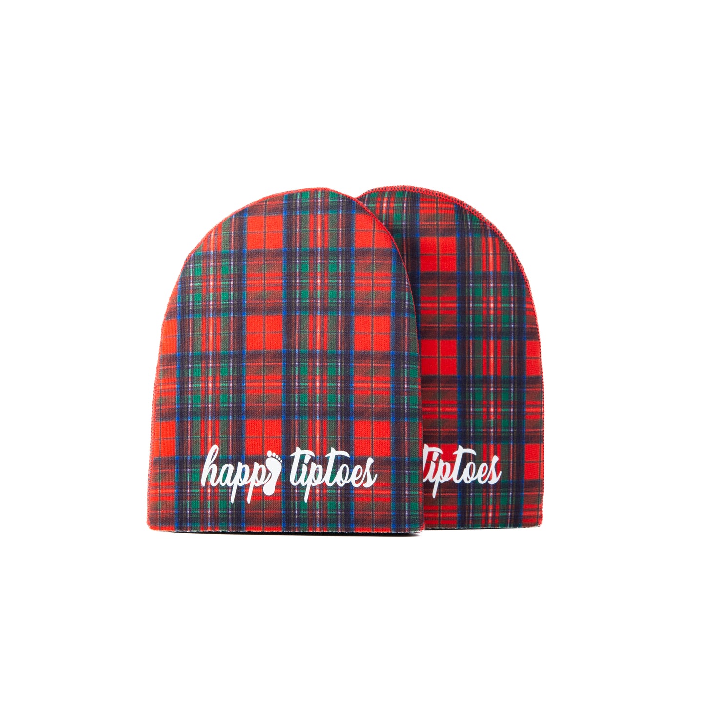 Zehenwärmer - mit Karo Muster