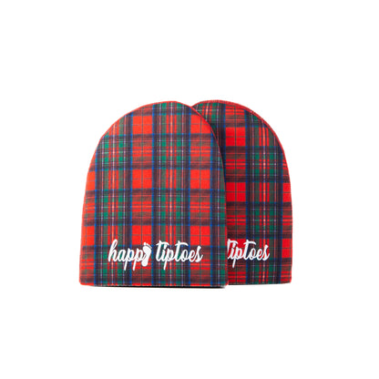 Zehenwärmer - mit Karo Muster