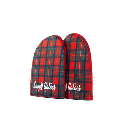 Zehenwärmer - mit Karo Muster