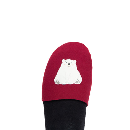 Zehenwärmer - mit Eisbär