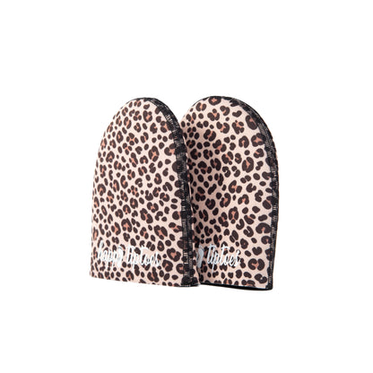 Zehenwärmer - mit Leopard Muster
